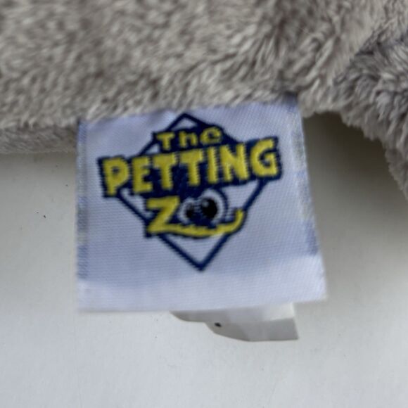 The Petting Zoo Grey Manatee Plush Stuffed Animal Ocean Mammal Toy 2011 9 in. - Picture 10 of 12
